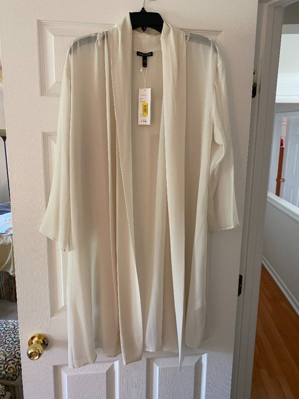 Eileen Fisher Bone Silk Ensemble